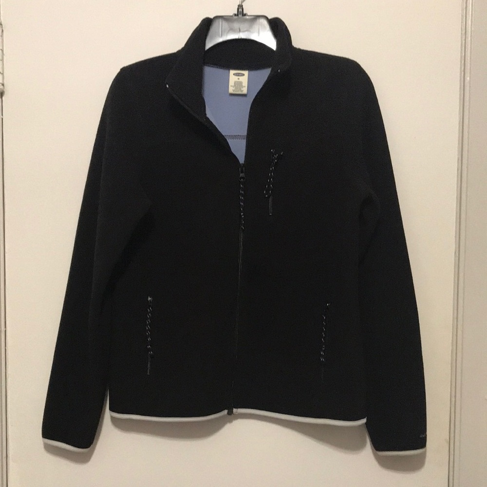 Old Navy Black/Blue Polyester Jacket